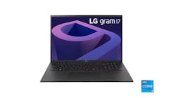 LG Gram (17Z90Q-G.AA55A3) 17-inch Laptop - Obsidian Black (IMG 1)