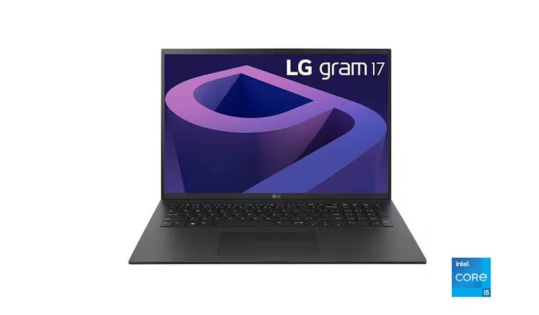 LG Gram (17Z90Q-G.AA55A3) 17-inch Laptop - Obsidian Black (IMG 1)