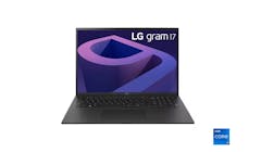 LG Gram (17Z90Q-G.AA75A3) 17-inch Laptop - Obsidian Black (IMG 1)