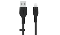 Belkin BOOST CHARGE Flex USB-A to Lightning Cable - Black (1M) (IMG 1)