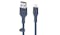 Belkin BOOST CHARGE Flex USB-A to Lightning Cable - Blue (1M) (IMG 2)