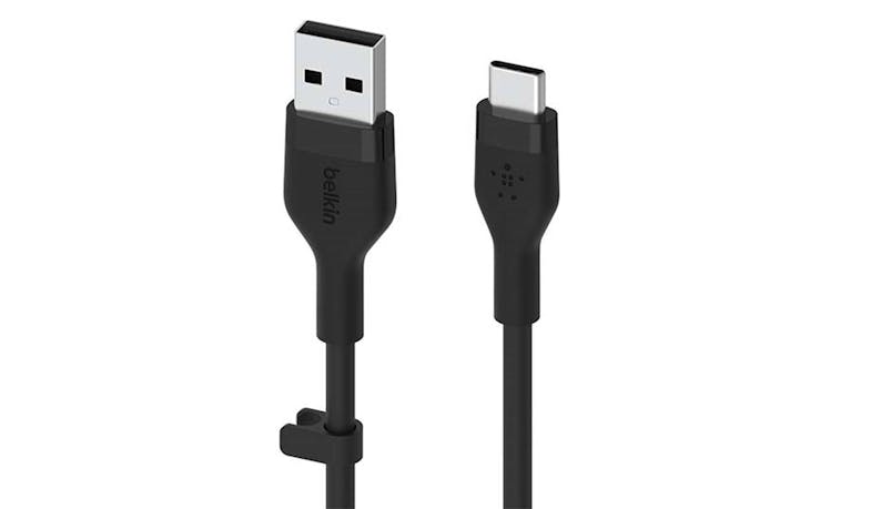 Belkin BOOST CHARGE Flex USB-A to USB-C Cable - Black (1M) (IMG 2)
