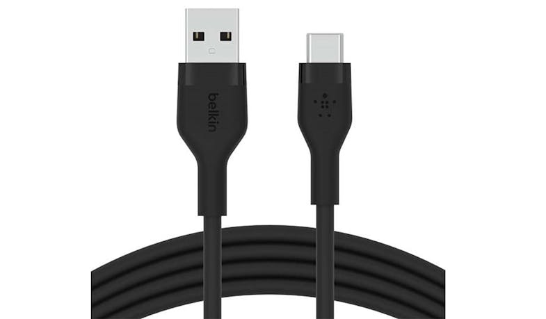 Belkin BOOST CHARGE Flex USB-A to USB-C Cable - Black (1M) (IMG 3)