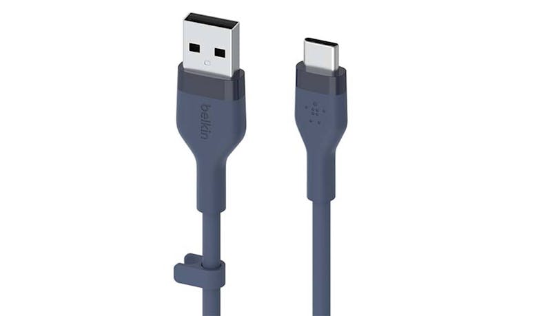 Belkin BOOST CHARGE Flex USB-A to USB-C Cable - Blue (1M) (IMG 2)