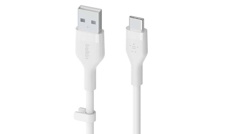 Belkin BOOST CHARGE Flex USB-A to USB-C Cable - White (1M) (IMG 2)