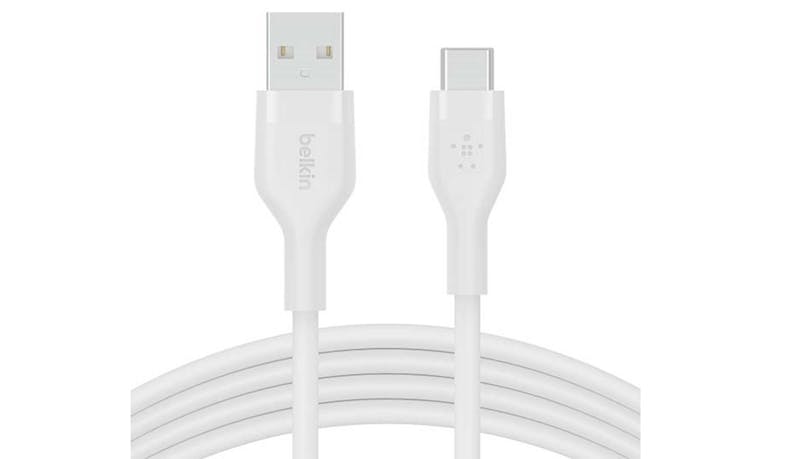 Belkin BOOST CHARGE Flex USB-A to USB-C Cable - White (1M) (IMG 3)
