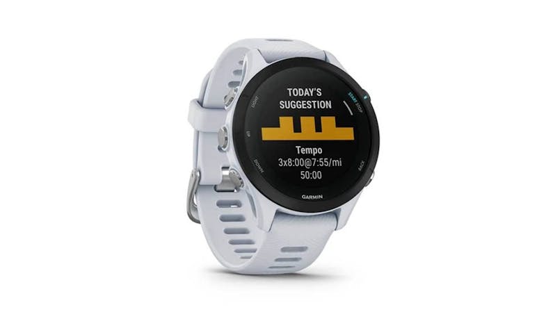 Garmin Forerunner 255S Music Smartwatch - Whitestone (IMG 3)