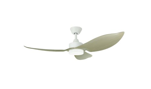Mistral 46-Inch Ceiling Fan With Remote Space 46 - White Wood