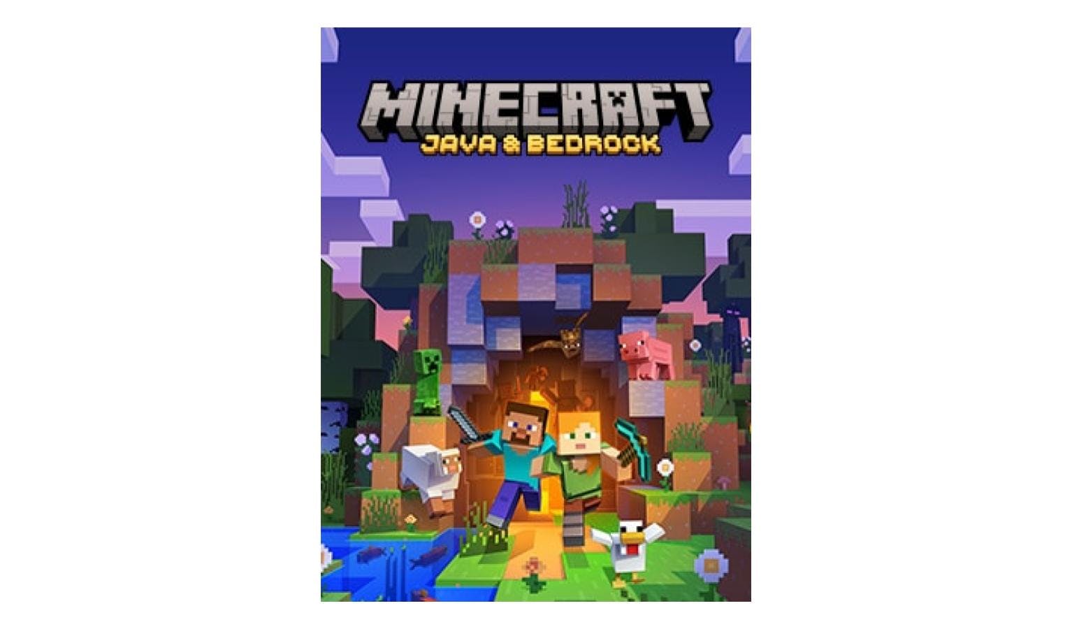 Minecraft Java Edition PC Gift Card Code (No CD/DVD) Special