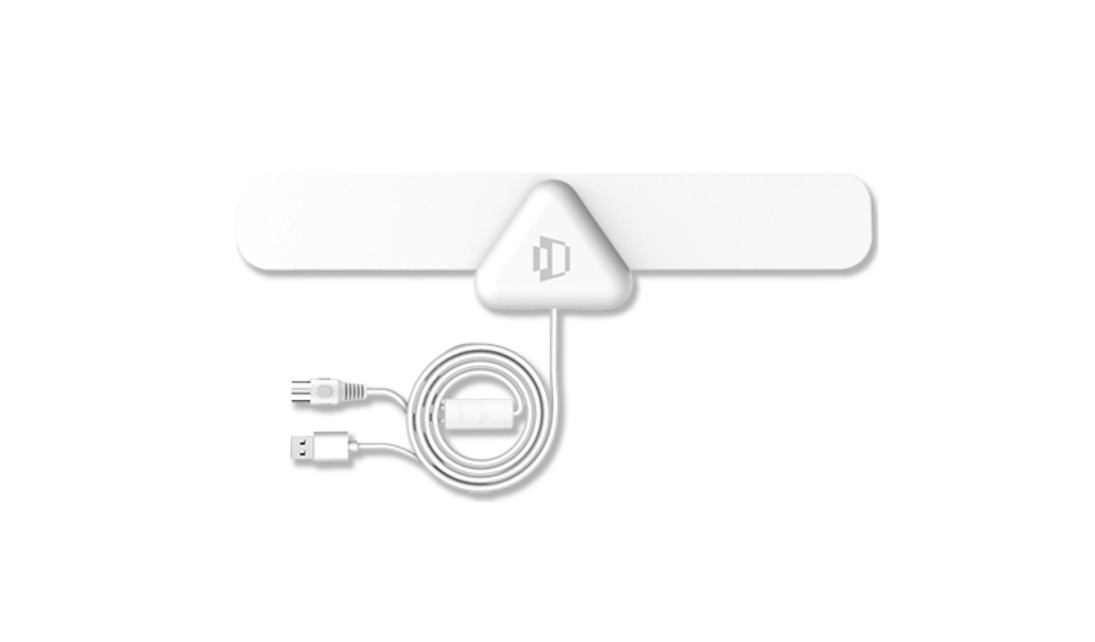 Newmedia Solutions ANT43A Digital TV Indoor Antenna 3 Meters White