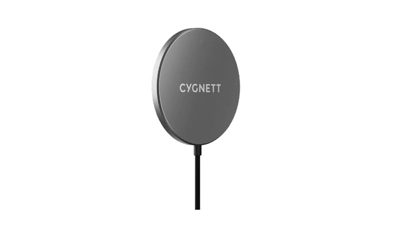 Cygnett Magnetic Wireless Charging Cable 2 meters - Black