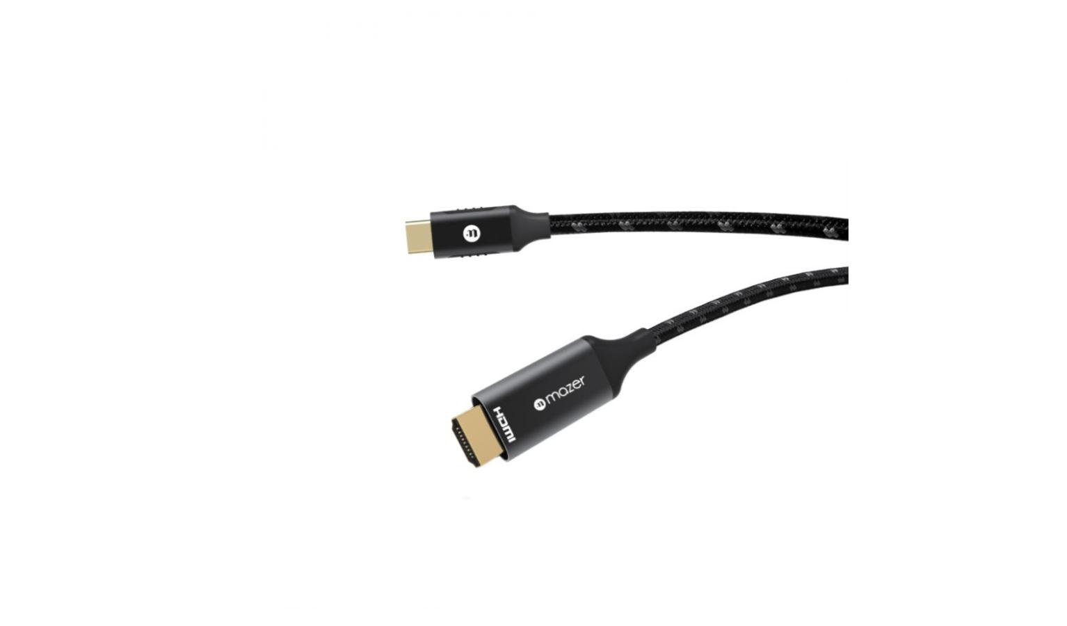 Mazer USBC to HDMI 4k/60Hz 2m Cable Black (MUC2HDMI200) Harvey