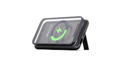 Mazer Infinite Boost Mag Stand Mini Qi Wireless 10000mAh Power Bank - Black