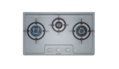 Bosch Serie 4 3 Burner Gas Hob - Stainless Steel (PMD83D51AX)