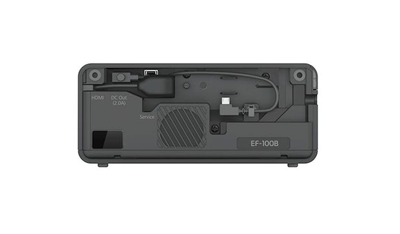 Epson EF-100B WXGA 2000 Lumens 3LCD Portable Laser Projector - Tailored Black (IMG 3)