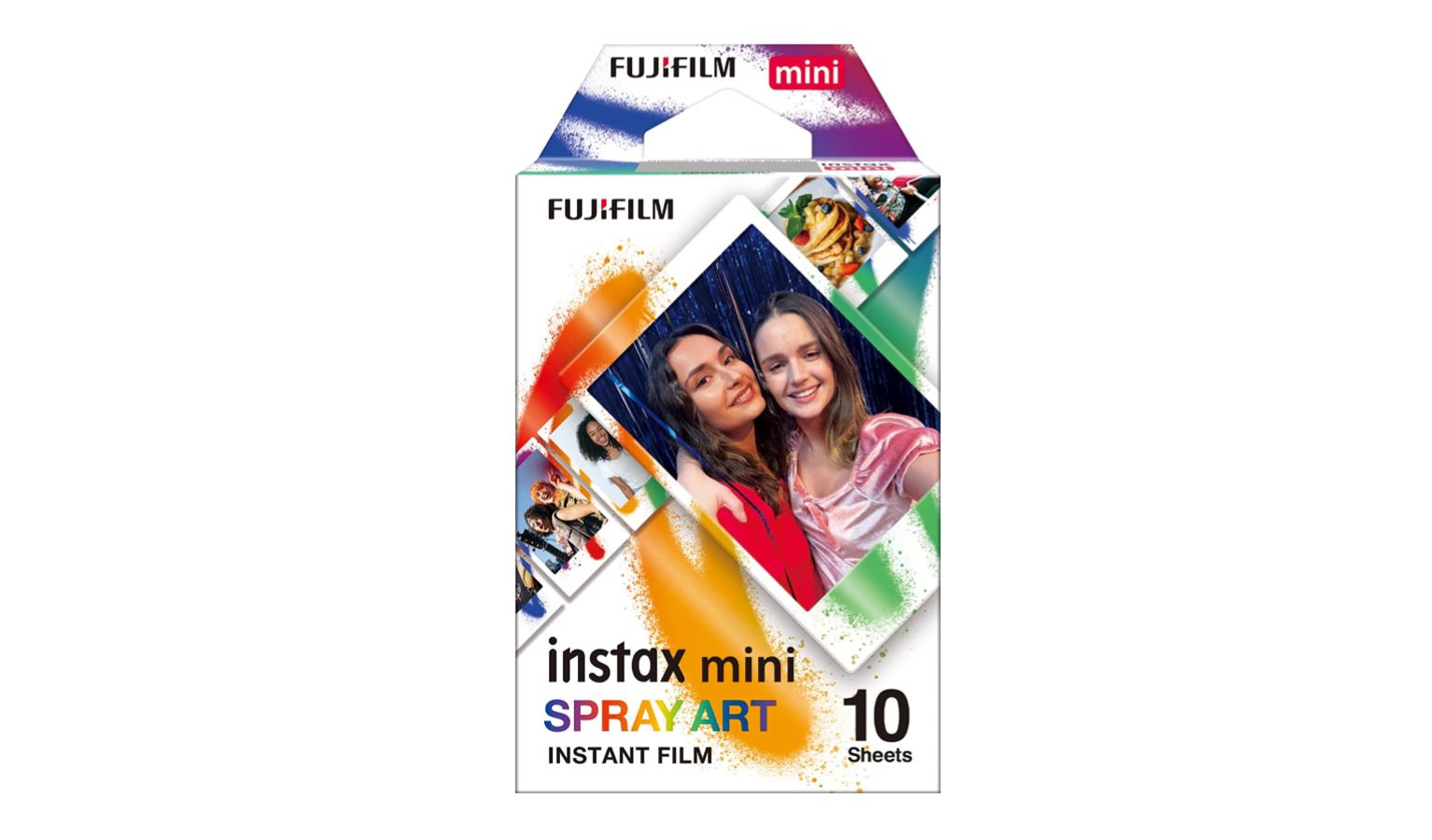 Fujifilm Instax Mini Spray Art Film - 10 Exposures