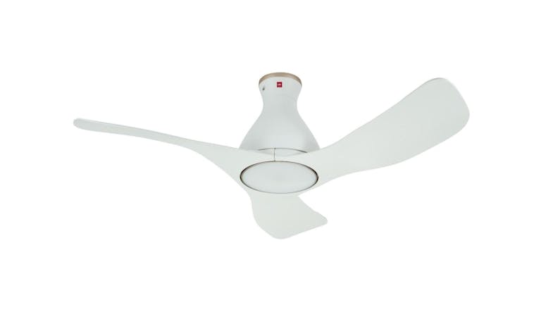 KDK 48-Inch Ceiling Fan with LED - Matte White E48GP(WH)