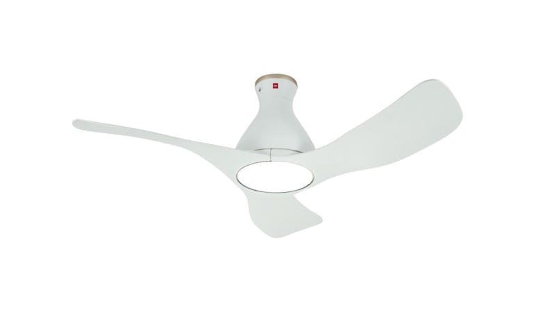 KDK 48-Inch Ceiling Fan with LED - Matte White E48GP(WH)