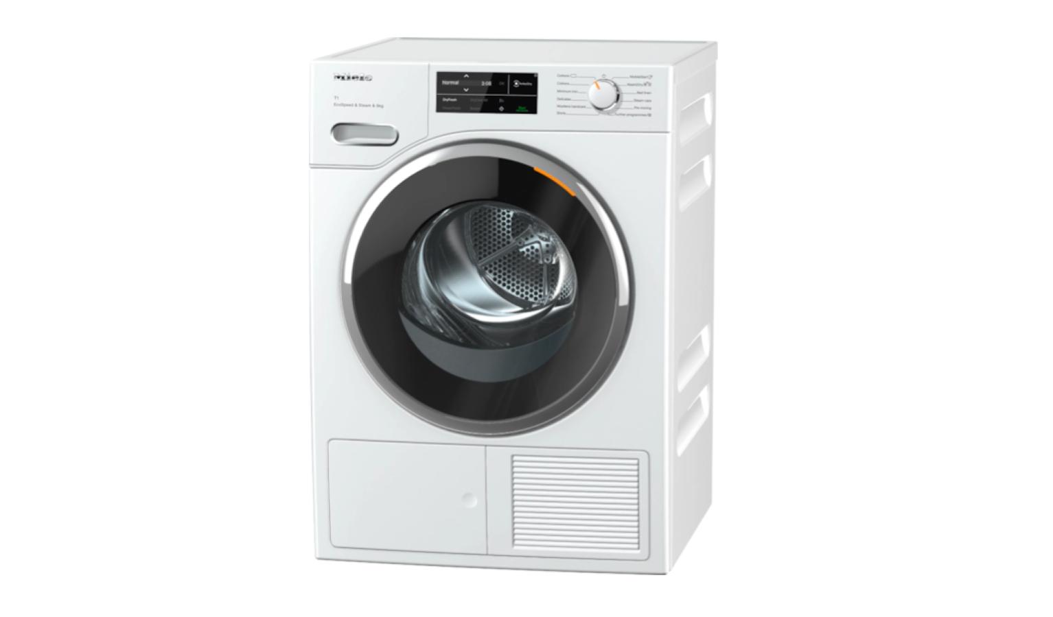Miele 9KG EcoSpeed & Steam Heat-Pump Dryer TWL780WP