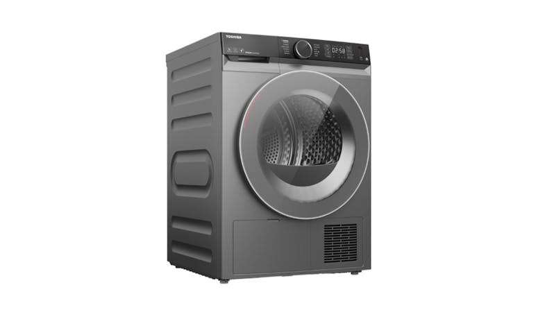 Toshiba 10KG Heat Pump Dryer TD-BK110GHS - Dark Grey (Side View)