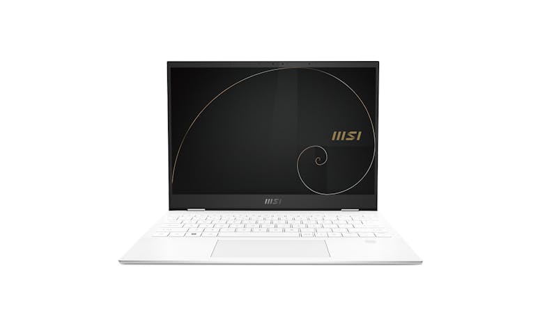 MSI Summit E13FlipEvo A12MT (Core i5, 16GB/1TB, Windows 11) 13.4-inch Laptop - Pure White (9S7-13P312-062) - Main