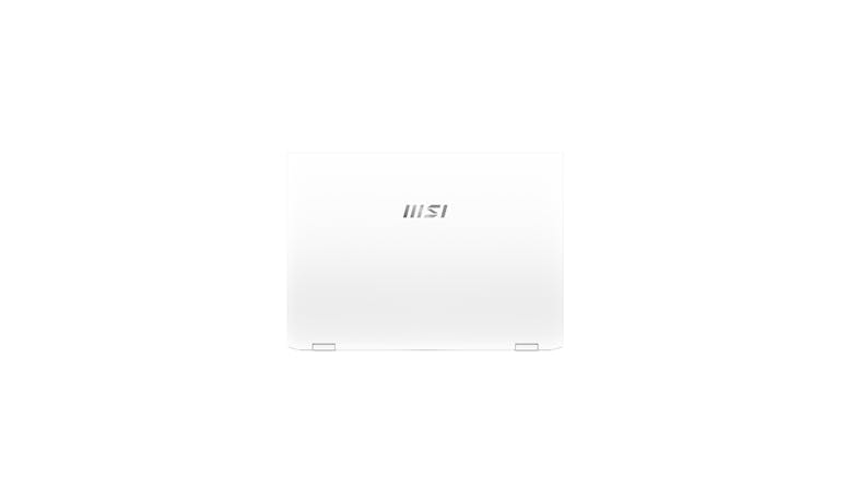 MSI Summit E13FlipEvo A12MT (Core i5, 16GB/1TB, Windows 11) 13.4-inch Laptop - Pure White (9S7-13P312-062) -  Closed View