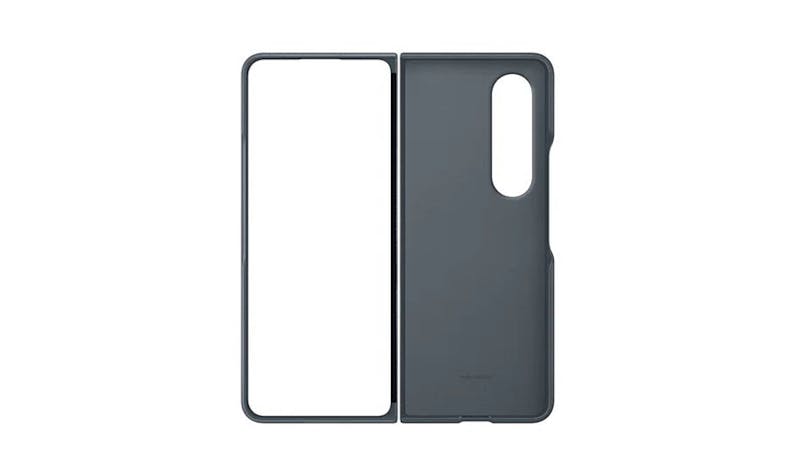 Samsung Galaxy Z Fold4 Leather Cover - Graygreen (IMG 4)
