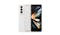 Samsung Galaxy Z Fold4 Silicone Grip Cover - White (IMG 2)