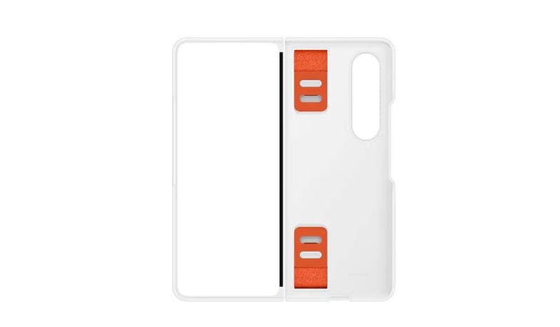 Samsung Galaxy Z Fold4 Silicone Grip Cover - White (IMG 5)