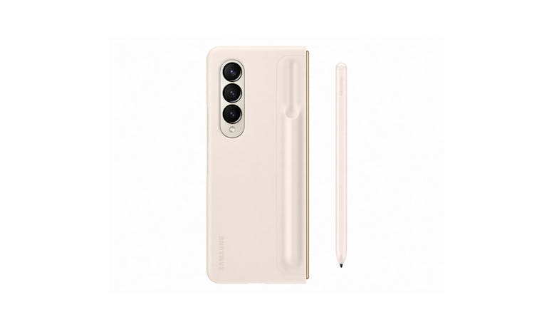 Samsung Galaxy Z Fold4 Standing Cover with Pen Sand - 02
