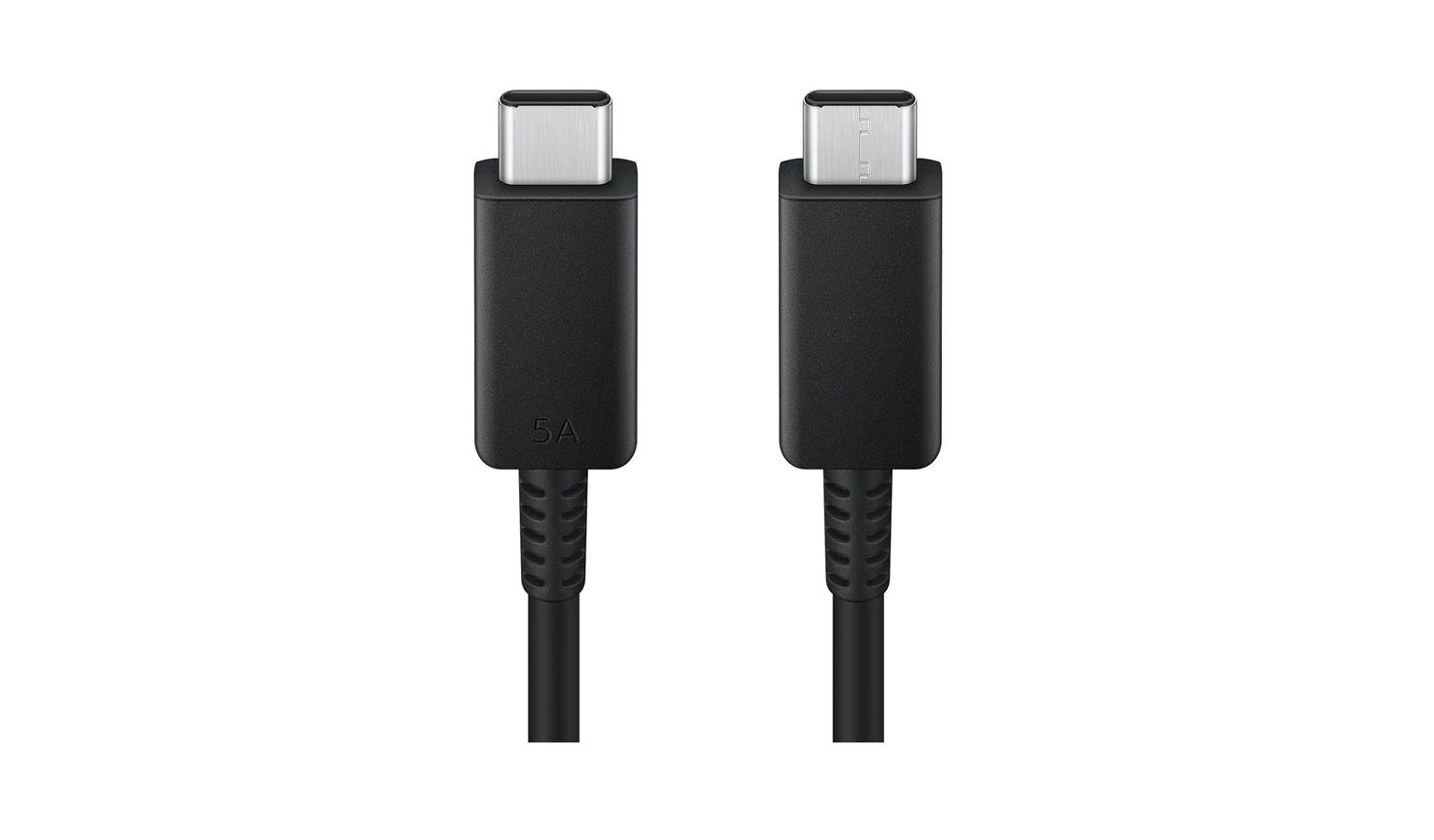 Samsung USB Cable (USB-C to USB-C) (5A, 1.8m) (DX510JB) (IMG 2)