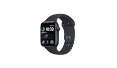 Apple Watch SE GPS 44mm Midnight Aluminium Case with Midnight Sport Band  - Main