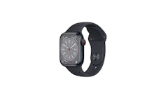 Apple Watch Series 8 GPS + Cellular 41mm Midnight Aluminium Case with Midnight Sport Band - Main