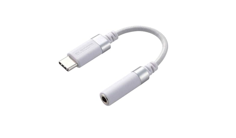 Elecom Type-C to 3.5mm Adapter Audio AD-C35SDWH - White