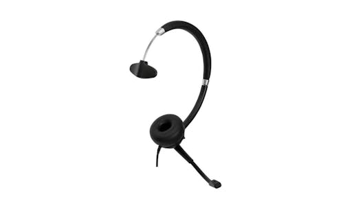 Targus Wired Mono Headset with Microphone - Black AEH101AP-50