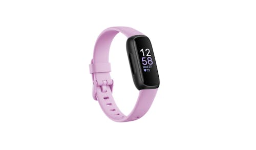 Fitbit Inspire 3 Fitness Tracker - Lilac Bliss/Black FB424BKLV