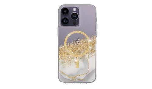 Case-Mate Karat Marble iPhone 14 Pro Max Case (Works with MagSafe) CM049034
