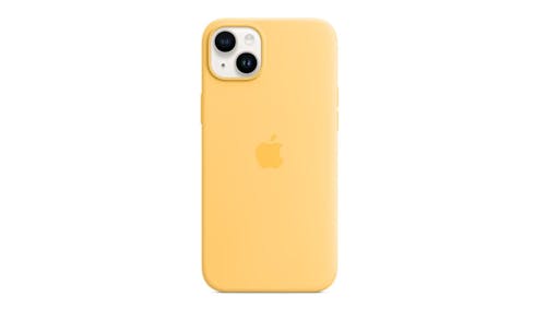 iPhone 14 Plus Silicone Case with MagSafe - Sunglow MPTD3FE/A