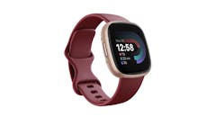Fitbit Versa 4 Smartwatch - Beet Juice/ Copper Rose Aluminium FB523RGRD
