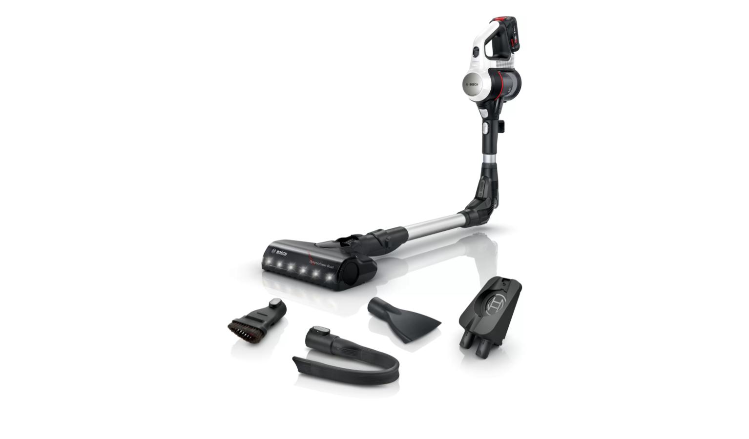 Bosch Rechargeable Handstick Vacuum Cleaner - White BBS711W