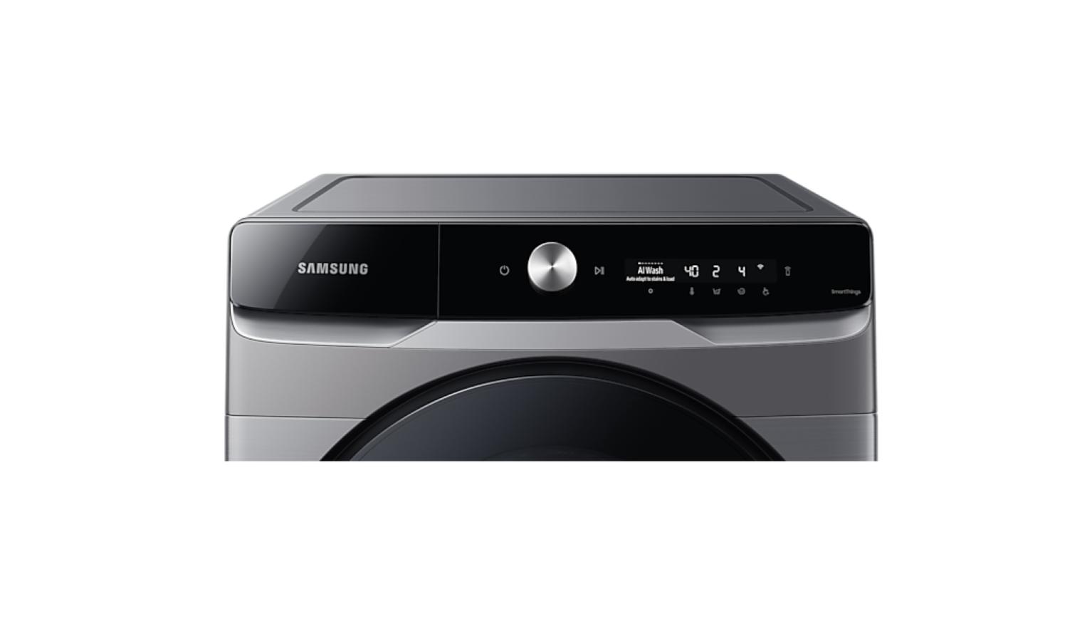 Samsung Front Load Washer Dryer with AI Ecobubble, 17KG Wash/10KG Dry