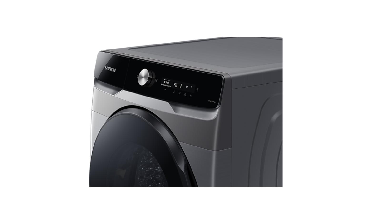 Samsung Front Load Washer Dryer with AI Ecobubble, 17KG Wash/10KG Dry