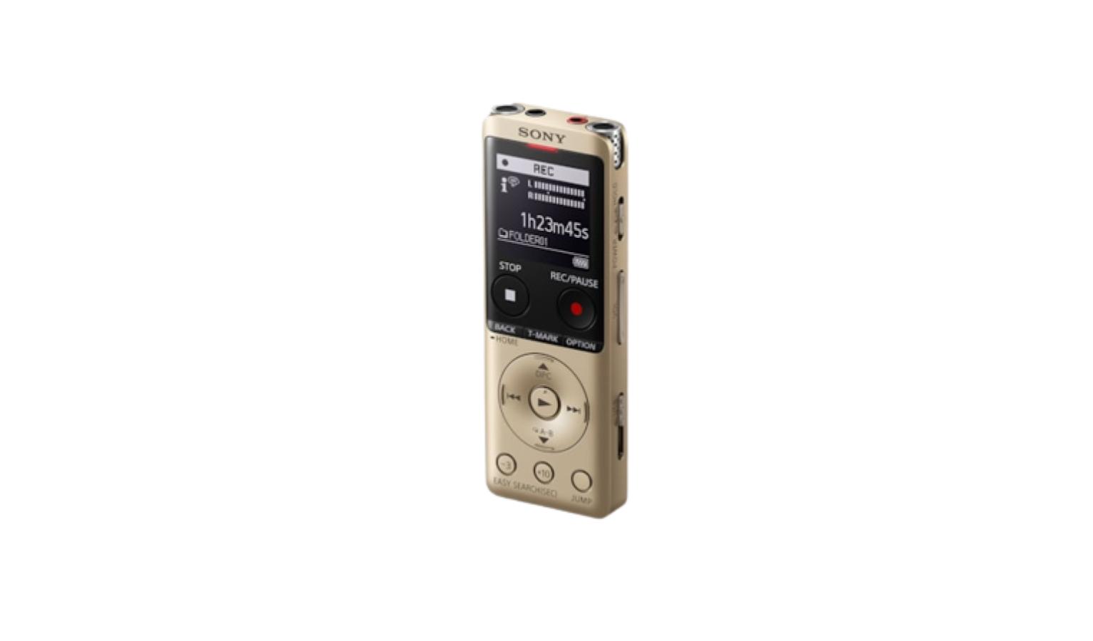 Sony UX570 Digital Voice Recorder UX Series ICDUX570 Gold Harvey