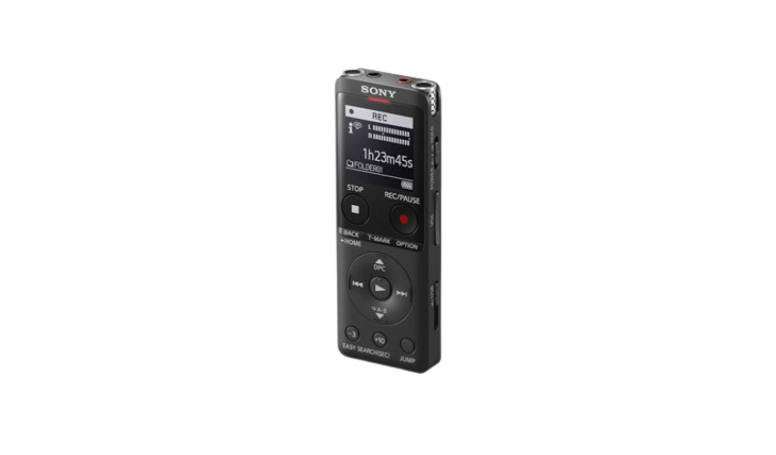 Sony UX570 Digital Voice Recorder UX Series ICDUX570 Black Harvey