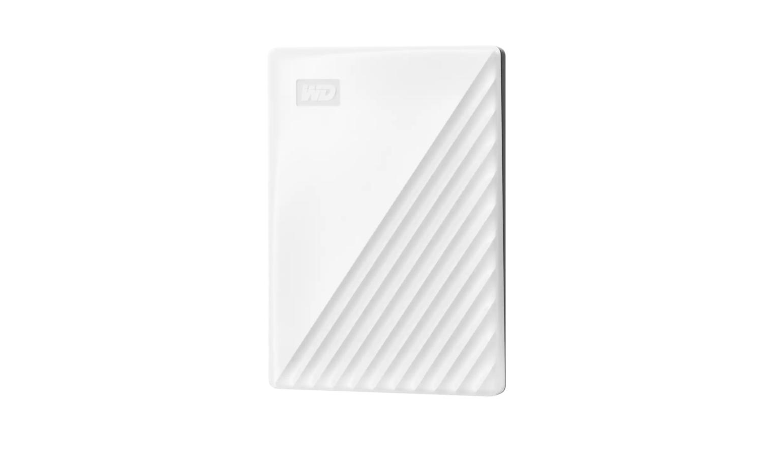 Western Digital WD My Passport 4TB USB 3.2 Portable External Hard Drive WDBPKJ0040BW - White