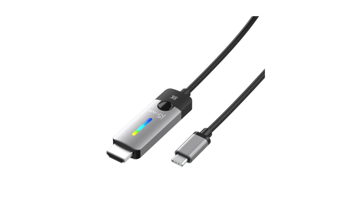 J5 Create USBC to HDMI 2.1 8K Cable JCC157 Harvey Norman Singapore