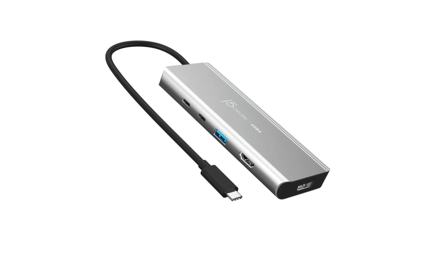 J5 Create USB4 Dual 4K Multi-Port Hub JCD401