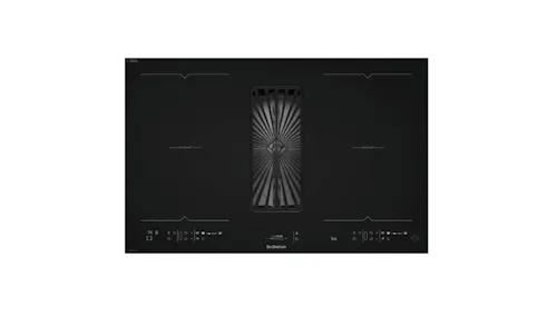 De Dietrich 80CM 4 Zones Built-In Induction Hob - Coal Black DPI7888BH