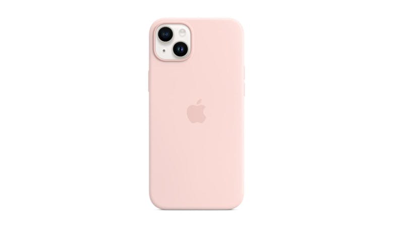 iPhone 14 Plus Silicone Case with MagSafe - Chalk Pink MPT73FE/A