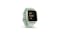 Garmin Sq 2 Metallic Mint Aluminum Bezel with Cool Mint Case and Silicone Band (010-02701-82) - Side View